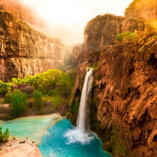 Scenic Road Trip from Las Vegas to Beaver Falls, USA